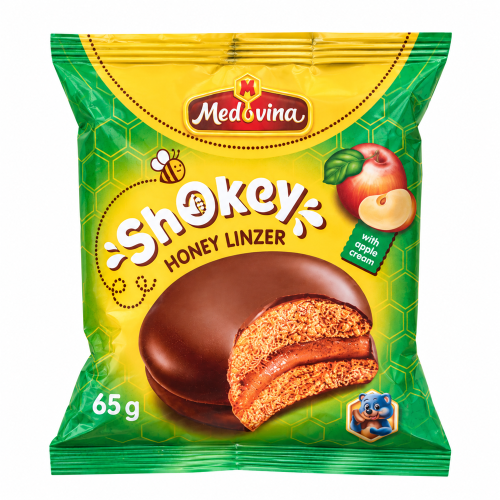 Medovina Medovinka ShoKey Honey Linzer mit Apfelf&uuml;llung aus Bulgarien.