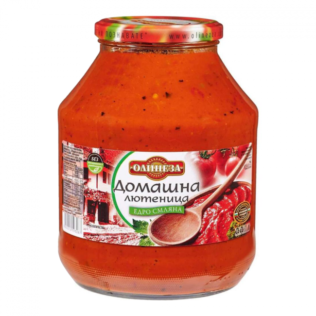 Olineza Domashna Ljutenica Big | 1060 g Bild 1 Olineza Domashna Ljutenica 1750g