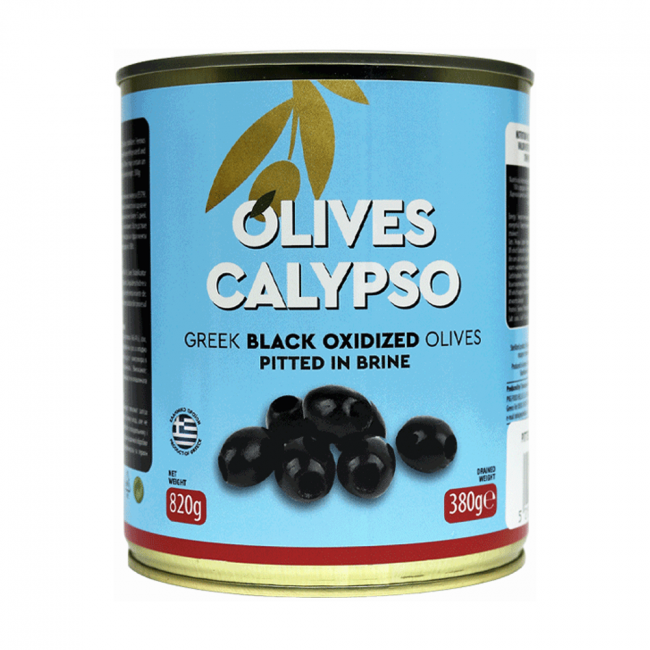Olives Calypso Greek Black Oxidized Olives entsteint aus Griechenland.
