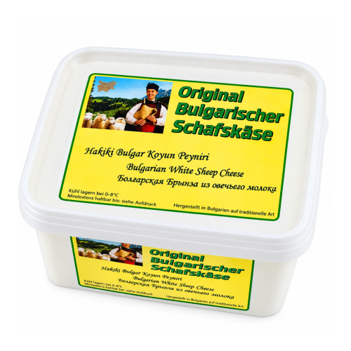 Josi Original Bulgarischer Schafsk&auml;se Sirene 350g aus Bulgarien.