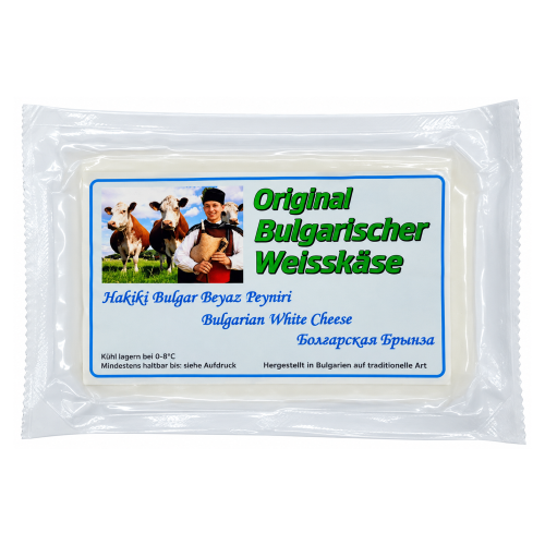 Josi Original Bulgarischer Weissk&auml;se Sirene 170g aus Bulgarien.