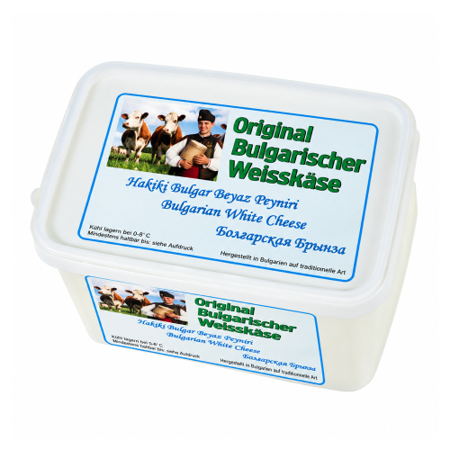 Josi Original Bulgarischer Weissk&auml;se Sirene 350g aus Bulgarien.