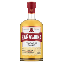Peshtera Kailashka Grozdova Rakija | 0,7 l Peshtera Kailashka Grozdova Rakija aus Bulgarien.