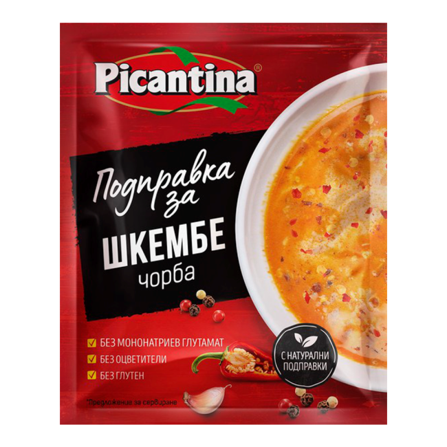 Picantina Gewürzmischung Podpravka za Shkembe Kuttelsuppe | 60 g Bild 1 Picantina Gewürzmischung Podpravka za Shkembe Kuttelsuppe aus Bulgarien.