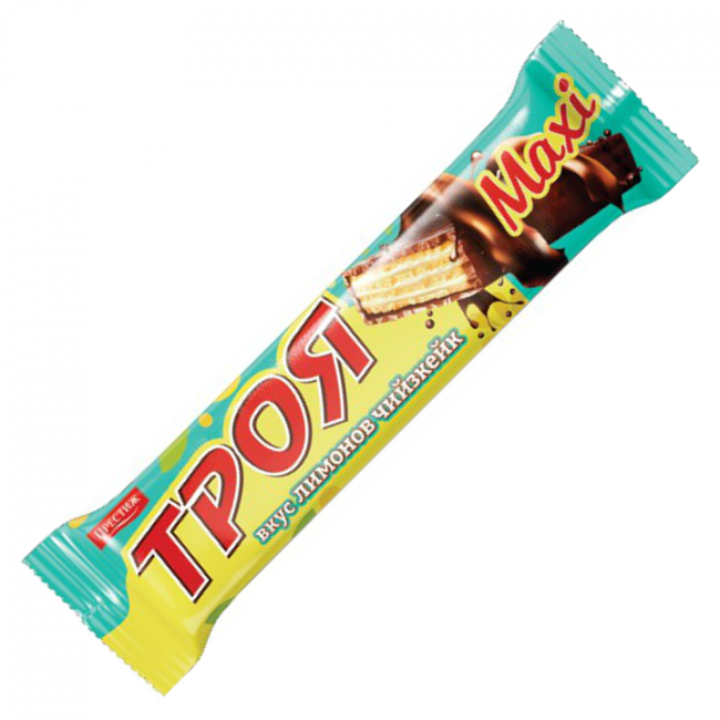 Prestige Troya Maxi Schokowaffel Käsekuchen Limited Edition aus Bulgarien.