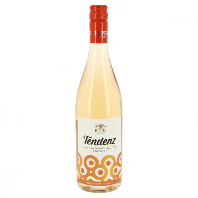 Rupel Tendenz Shiroka Melnishka Loza & Nebbiolo | 0,75 l Bild 1 Rupel Tendenz Shiroka Melnishka Loza & Nebbiolo Rosewein aus Bulgarien.