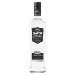 Savoy Vodka Silver Club | 0,7 l Karnobat Savoy Silver Vodka aus Bulgarien.