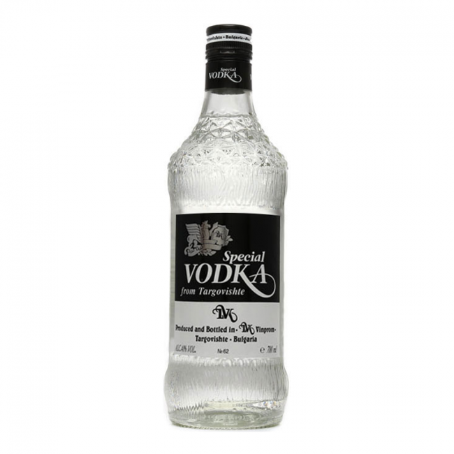 Targovishte Special Vodka aus Bulgarien.