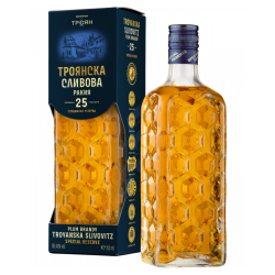 Troyan Troyanska Slivova Special Reserve Slivovitz 25 YO | 0,7 l Troyan Troyanska Slivovitz Special Reserve 25 YO aus Bulgarien.