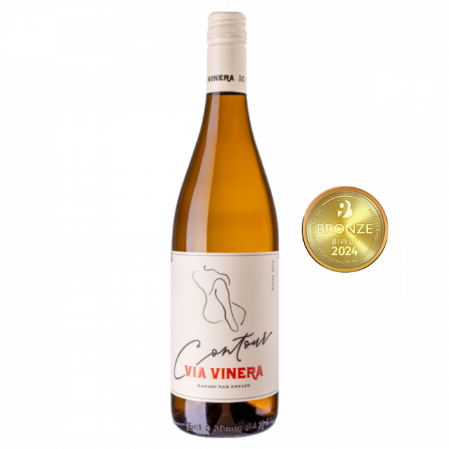 Via Vinera Contour Pinot Gris | 0,75 l Bild 1 Via Vinera Contour Pinot Gris Weisswein aus Bulgarien.