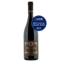 Der Vinica Mavrud vom Weingut Zagreus mit DiVino Awarf aus Bulgarien.